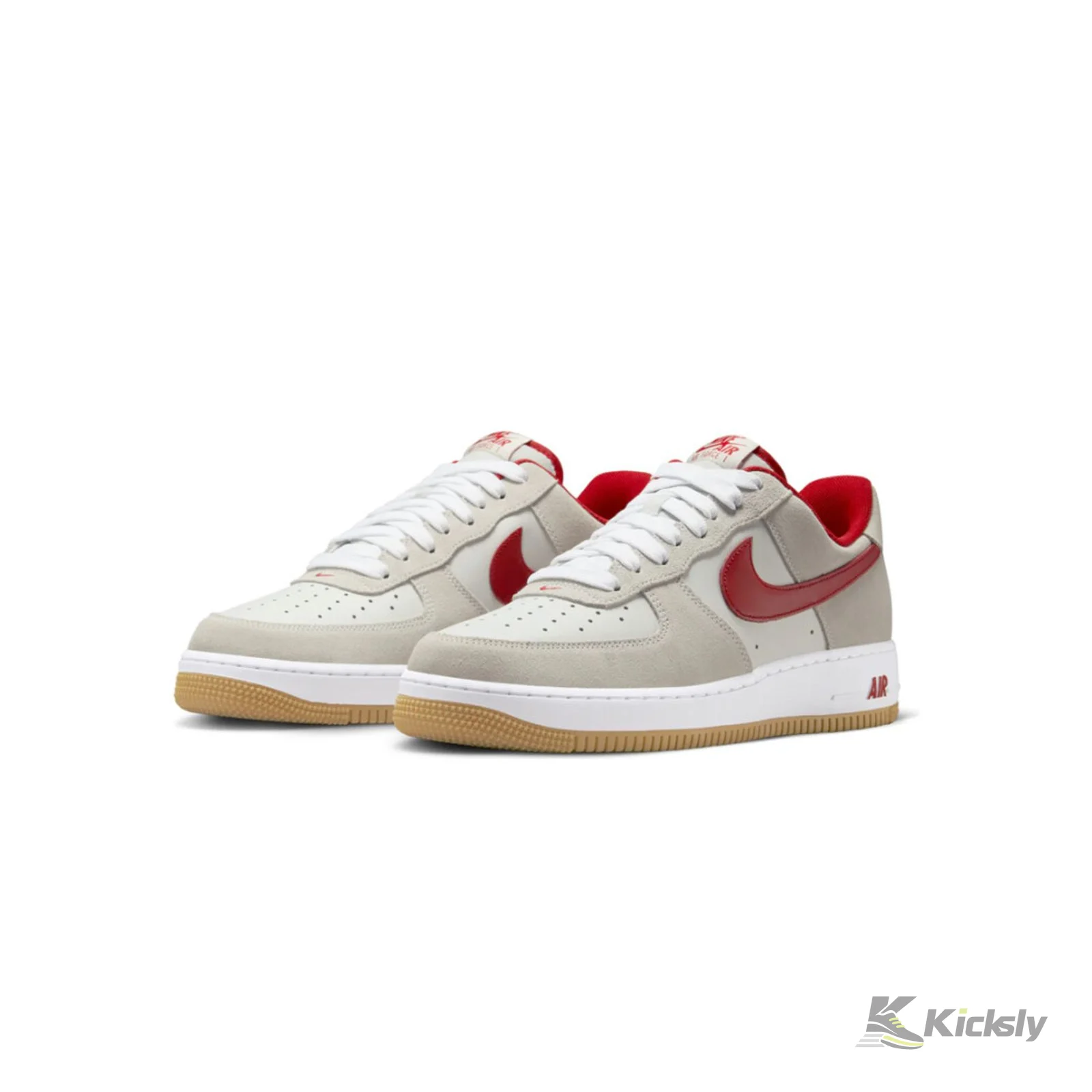 Nike Air Force 1 Low '07 LV8 Summit White Varsity Red Gum 4