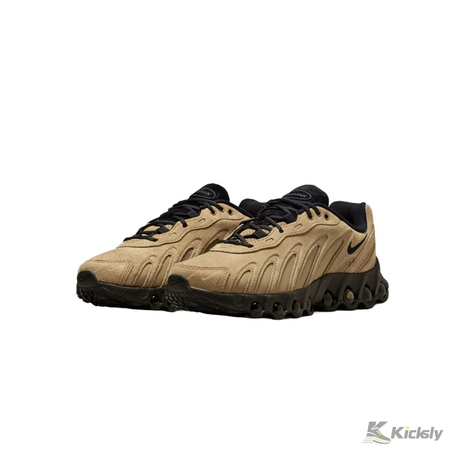 Nike Air Max Dn8 Leather Parachute Beige Black (Women's) 4