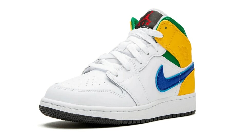 Jordan 1 Mid Alternate Multi-Color (GS) 5