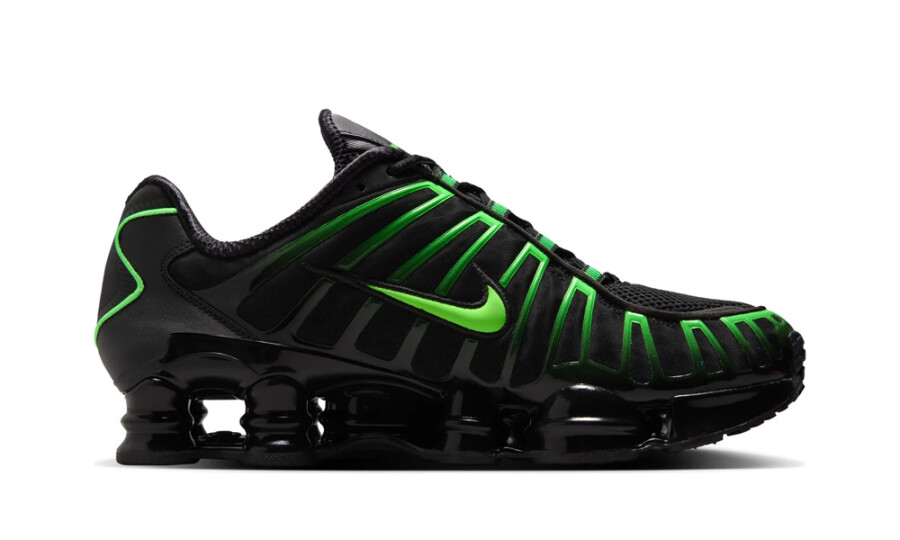 Nike Shox TL "Black Green Strike" 5