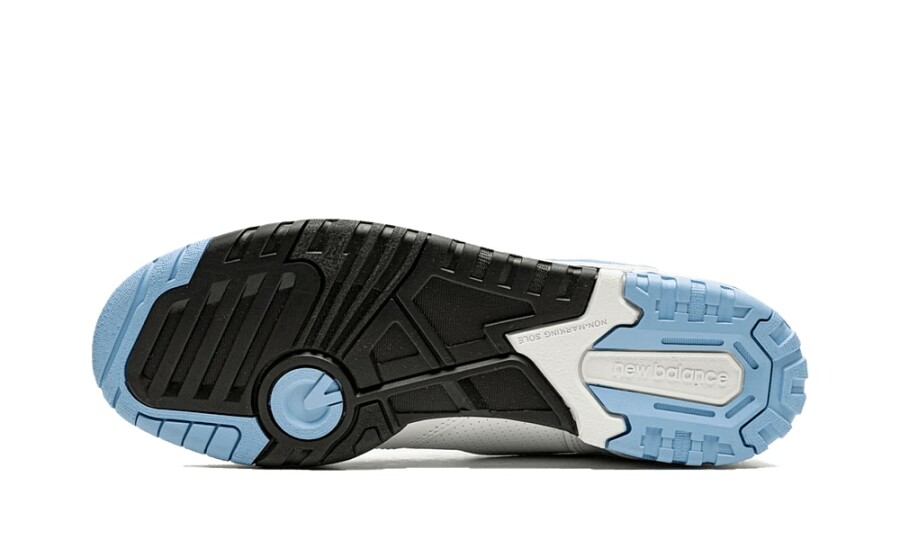 New Balance 550 UNC White University Blue 5