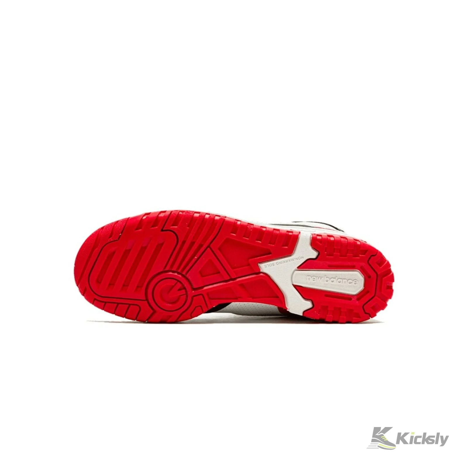 New Balance 550 White Red Black 5