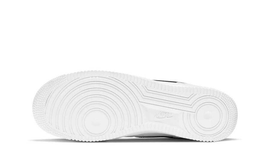 Nike Air Force 1 Low '07 "White Black Pebbled Leather" 5