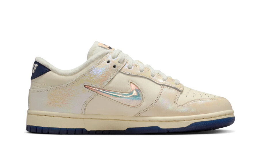 Nike Dunk Low Metallic Jewel Swoosh Sail (Women's) 5