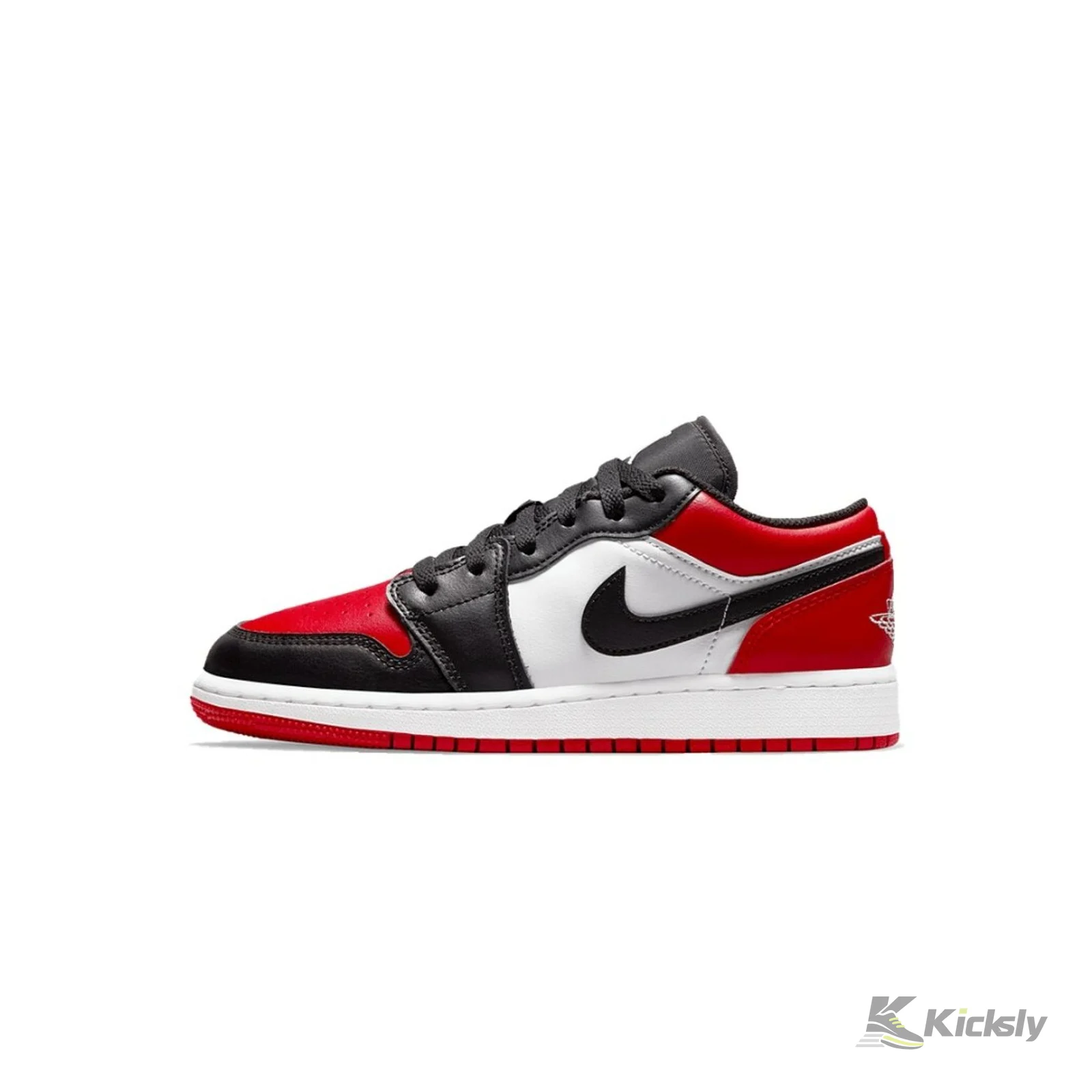 Jordan 1 Low "Bred Toe" (GS)