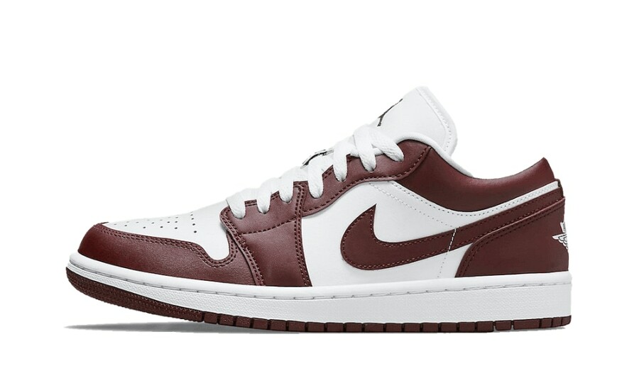 Air Jordan 1 Low Team Red (W) - White/Team Red