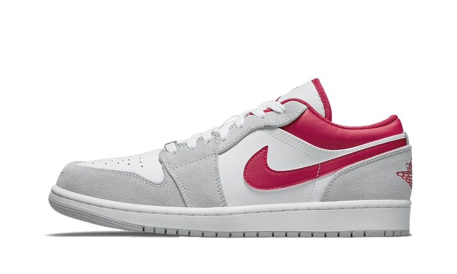 Jordan 1 Low SE "Light Smoke Grey Gym Red" - Light Smoke Grey Gym Red