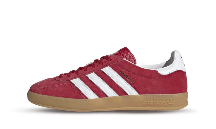 Adidas Gazelle Indoor "Scarlet Cloud White" - Scarlet Cloud White